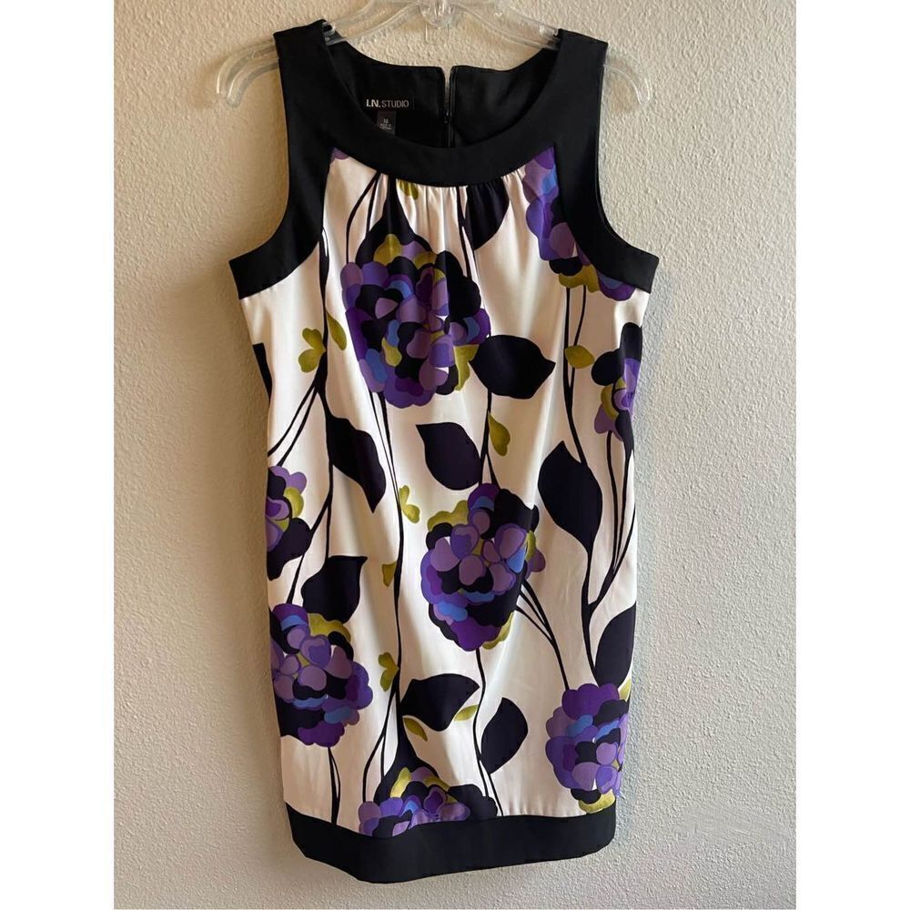 ❤️I.N Studio Sleeveless Sheath Floral Dress